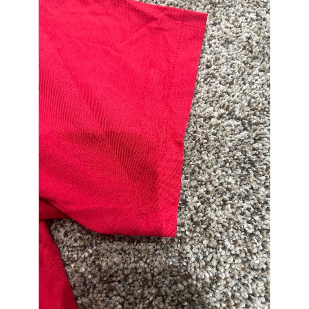 Vintage Polo Country Ralph Lauren Red Pocket T-Shirt Single Stitch Crest Logo S - Picture 10 of 10